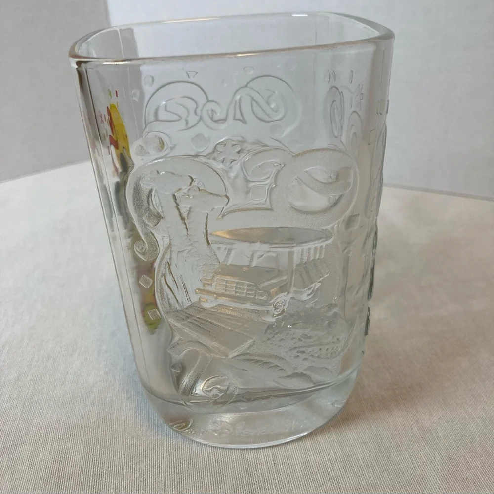 McDonald’s Disney Millennium 2000 Mickey Mouse Celebration Glass Tumbler